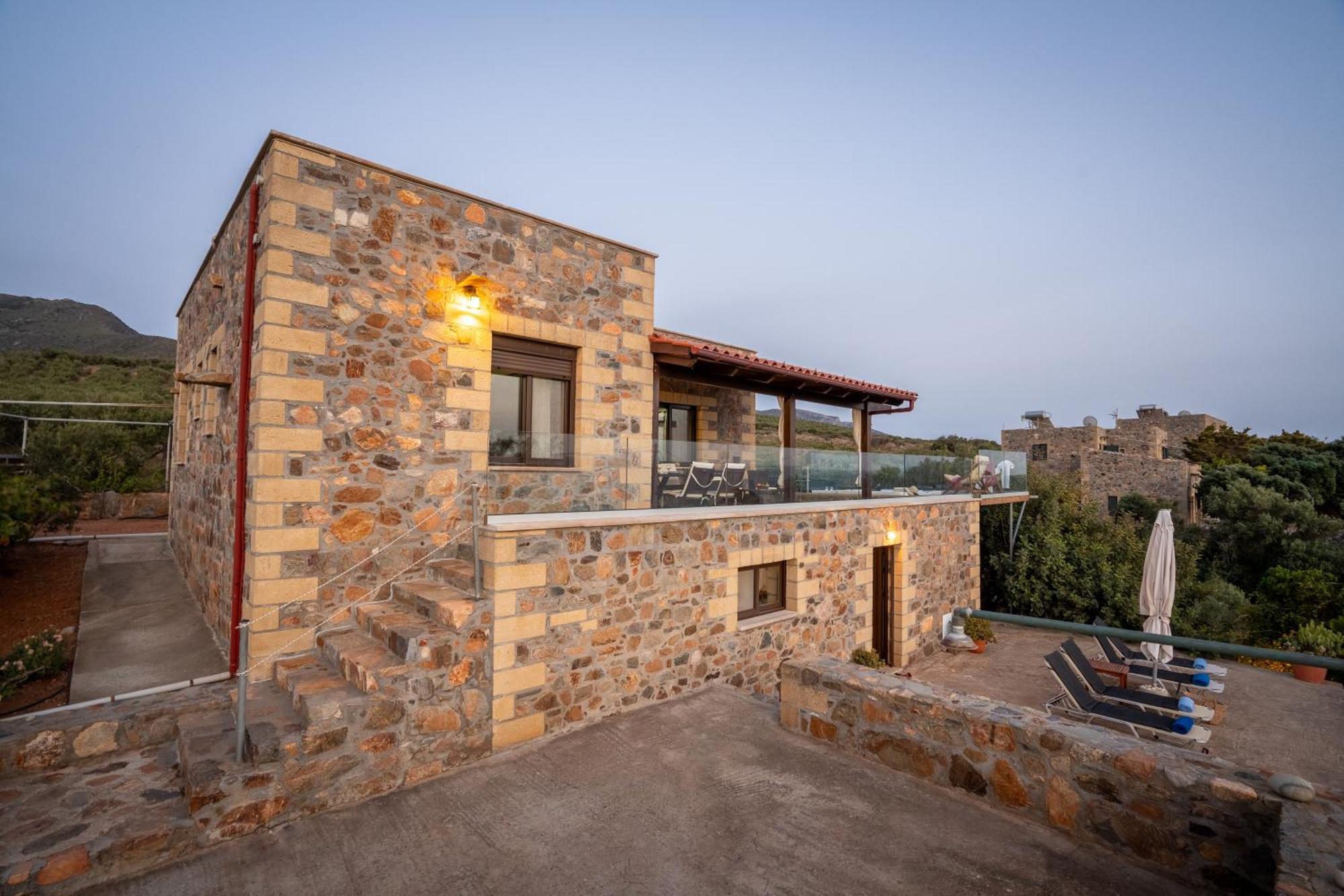 Blue Pearl Villa AmigdhalokeFálion Dış mekan fotoğraf