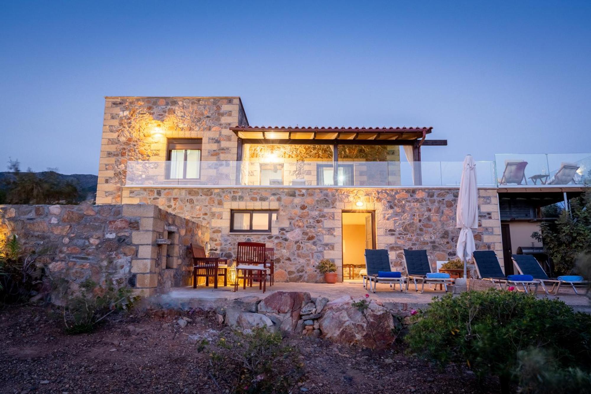 Blue Pearl Villa AmigdhalokeFálion Dış mekan fotoğraf