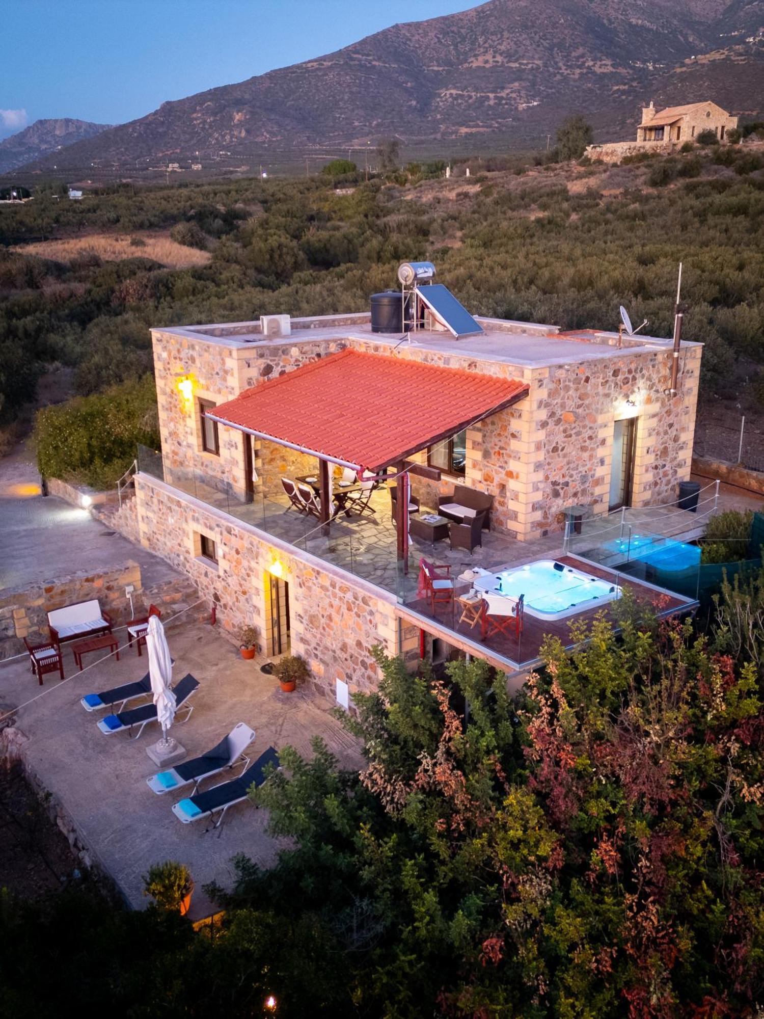 Blue Pearl Villa AmigdhalokeFálion Dış mekan fotoğraf