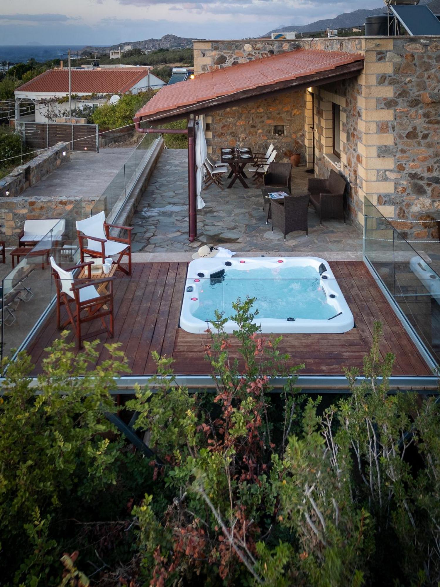 Blue Pearl Villa AmigdhalokeFálion Dış mekan fotoğraf